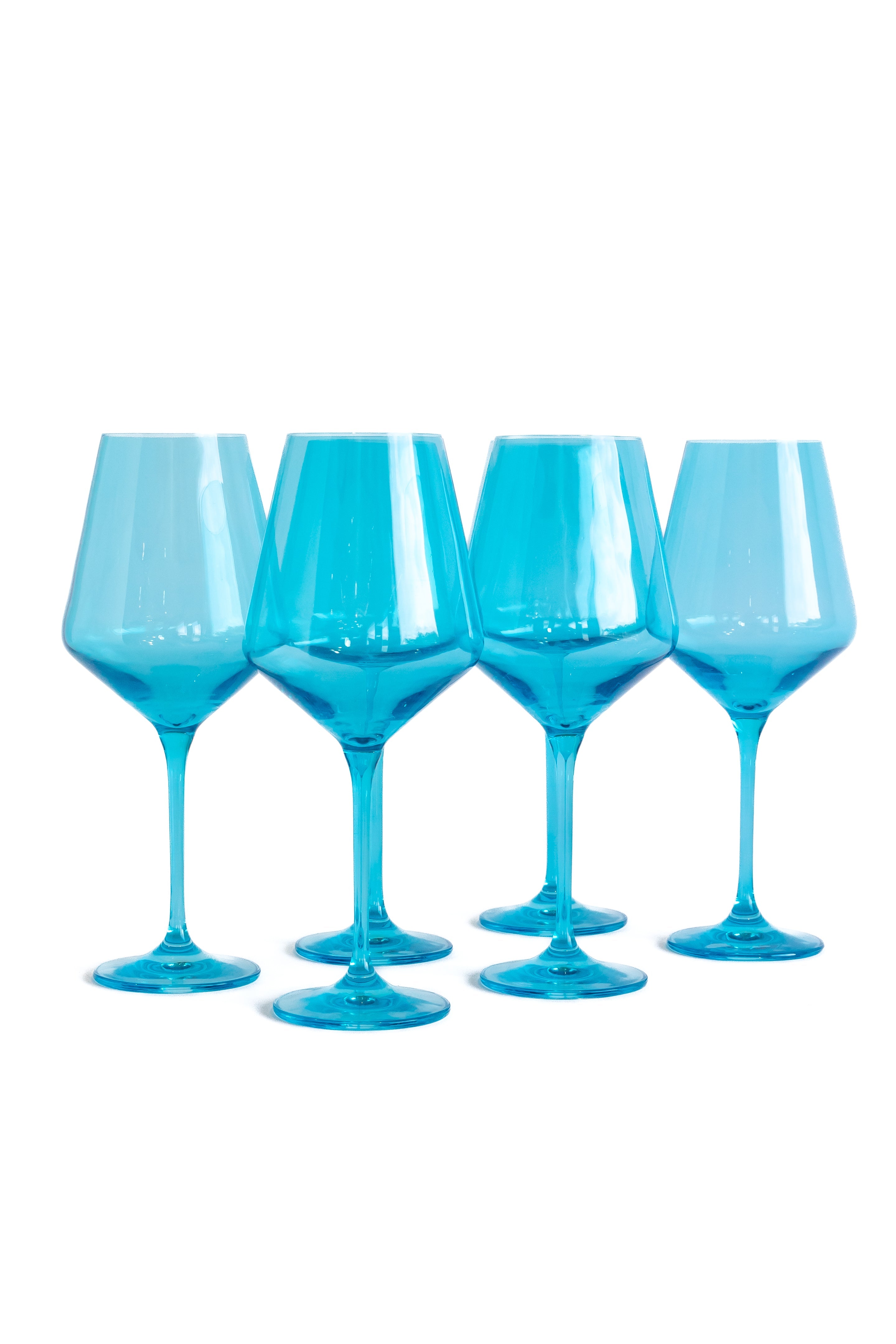 Estelle Colored Champagne Coupe Stemware - Set of 6 {Rose} – Estelle  Colored Glass