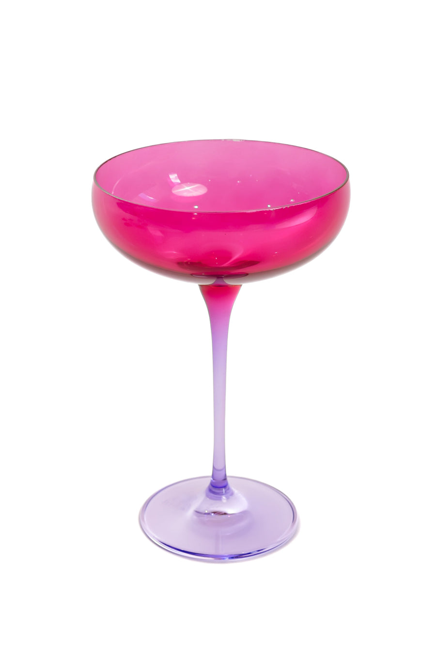 Colorblock Champagne Coupe - Set of 2