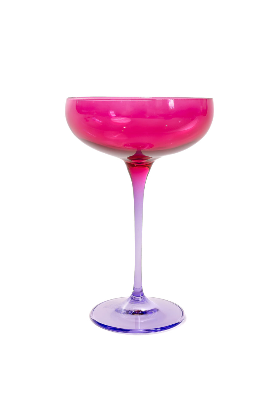 Colorblock Champagne Coupe - Set of 2