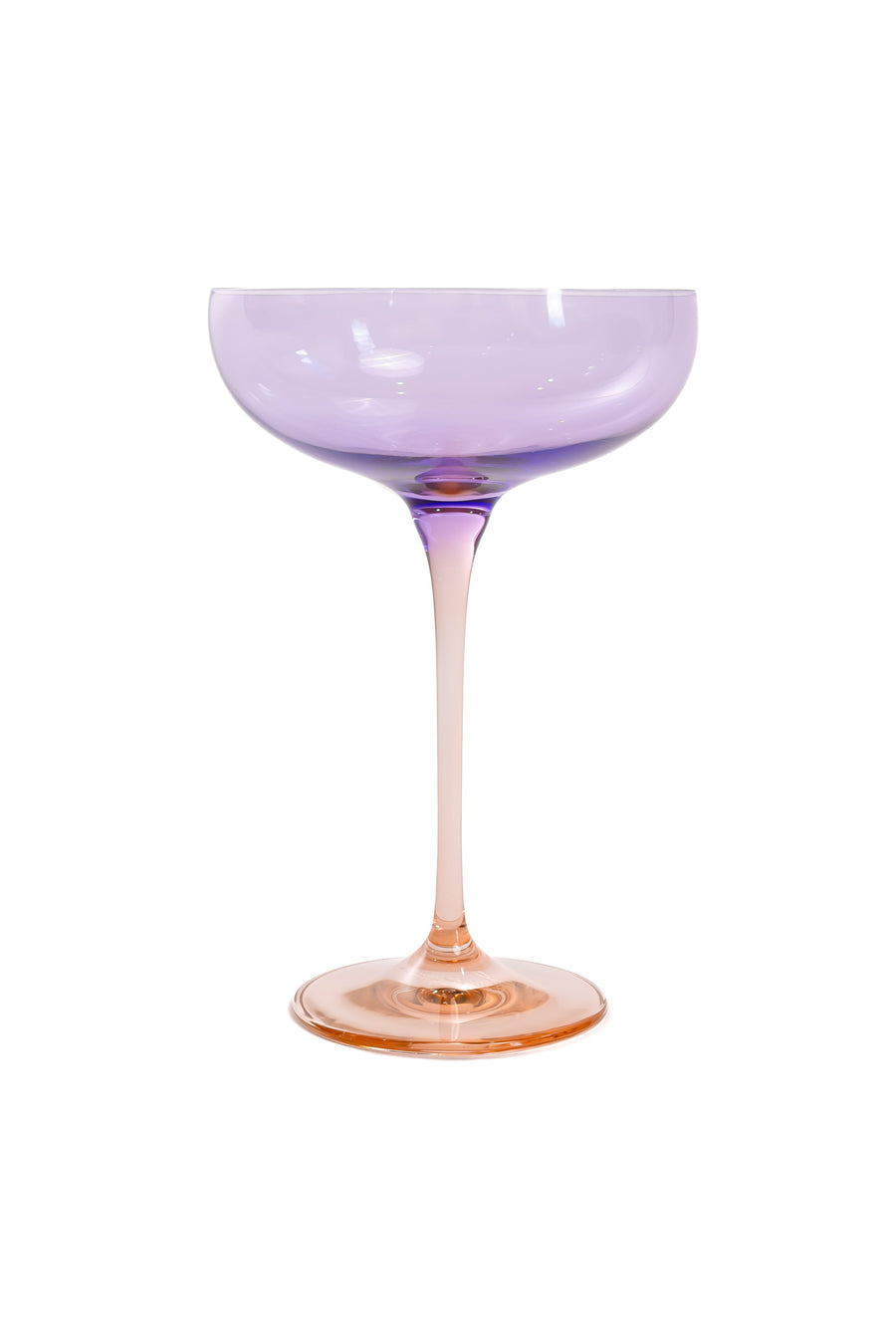 Colorblock Champagne Coupe - Set of 2