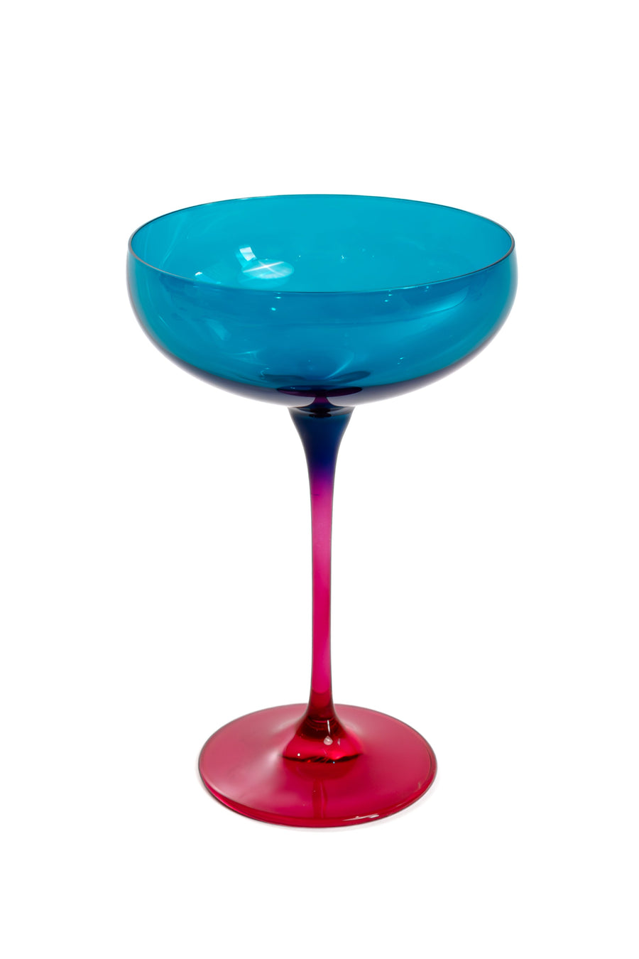 Colorblock Champagne Coupe - Set of 2