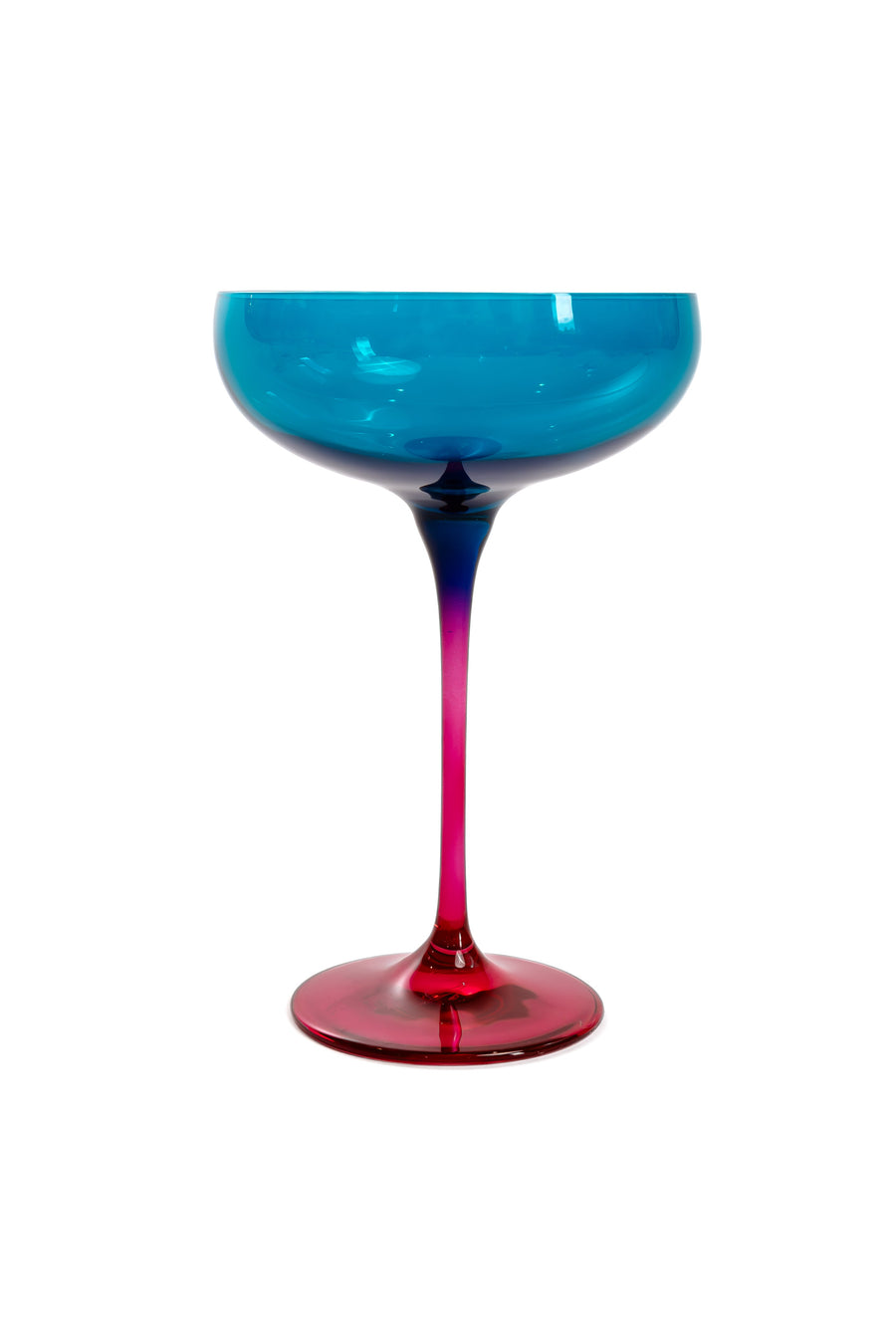 Colorblock Champagne Coupe - Set of 2