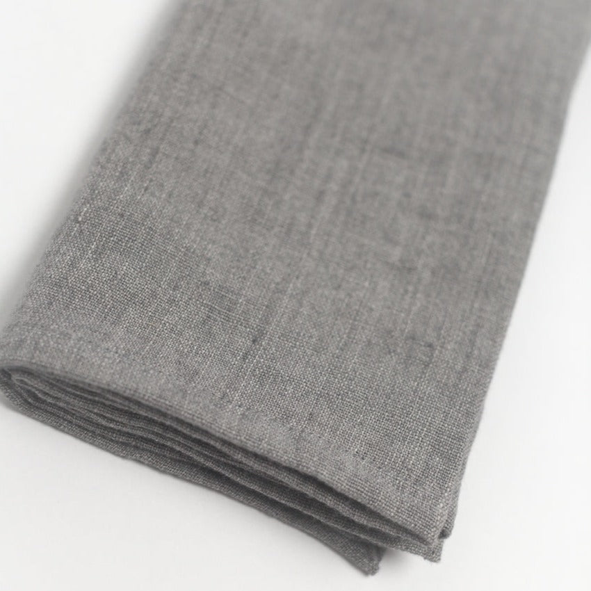 Stone Washed Linen Napkins - Set of 4