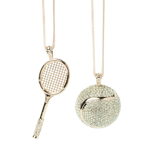 Tennis Hanging Ornament Boxed Gift Set