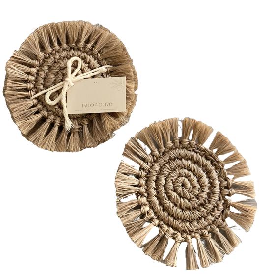 Fringes Coaster - Set of 4