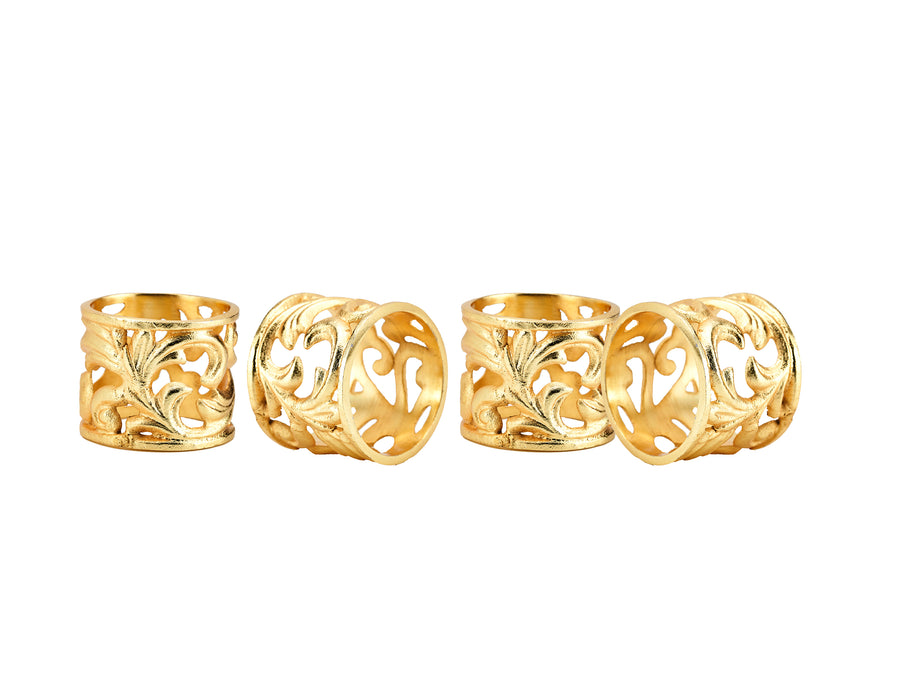 Baroque Napkin Ring - Set of 4