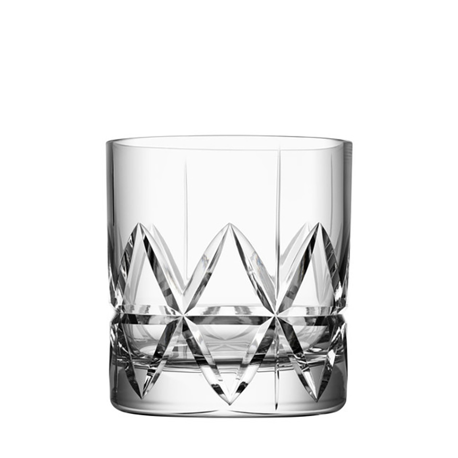 Peak Double Old Fashioned Glasses - Set of 4