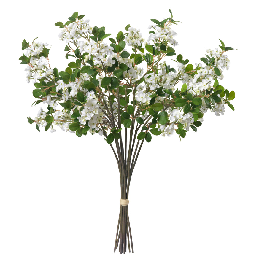 Hand-tied White Blossom Bouquet