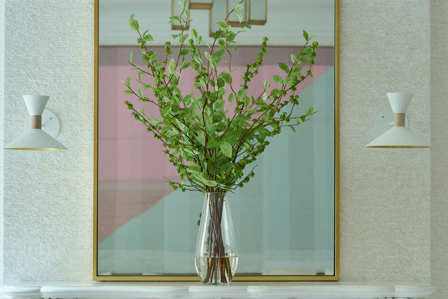 Beech Branches in Glass Vase