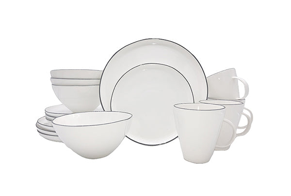 Abbesses 16-Piece Place Settings