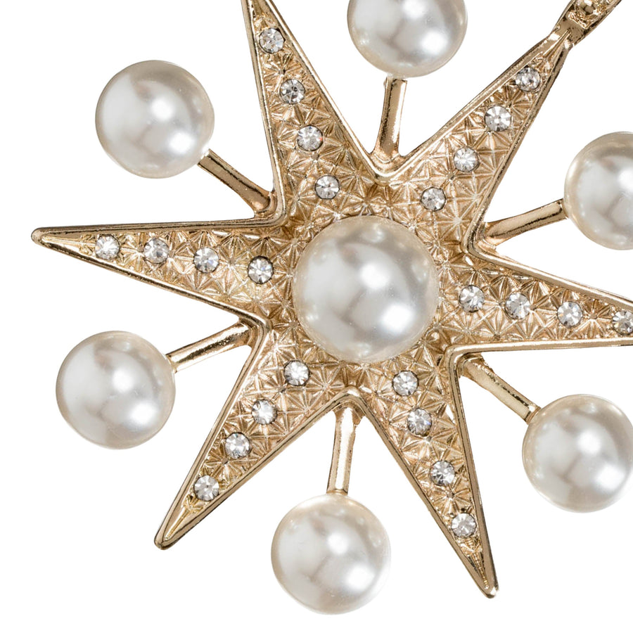 Sputnik Pearl Star Ornament