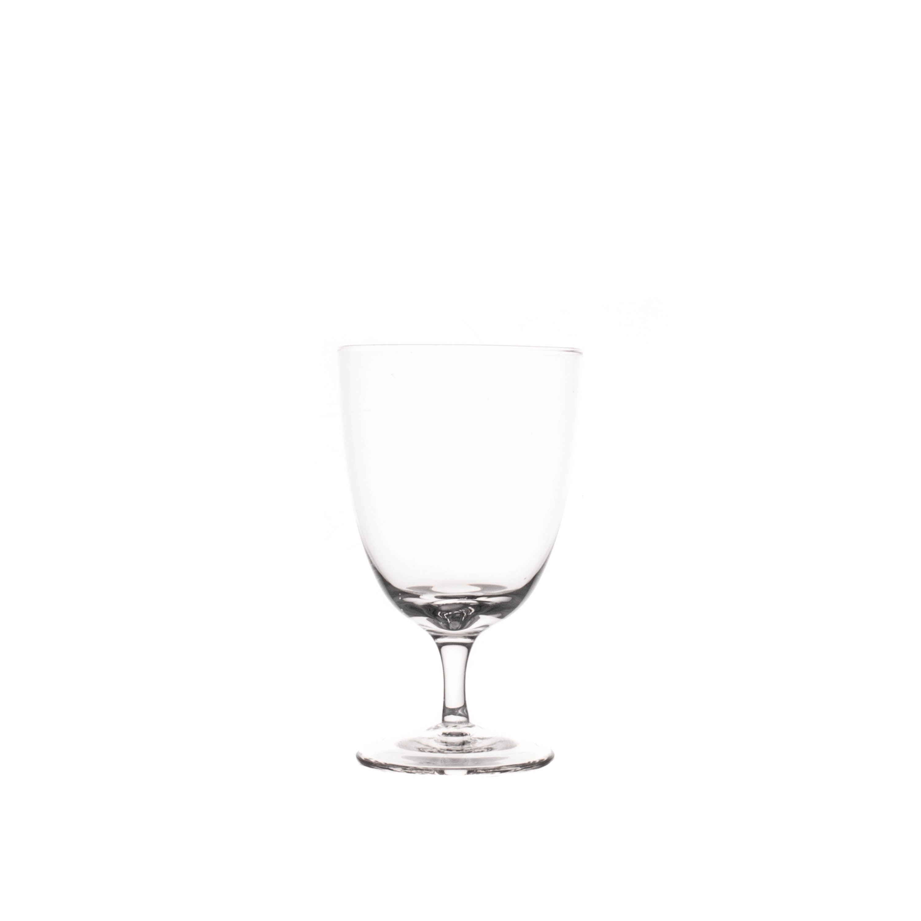 Amwell White Wine Glass in Clear Set of 4