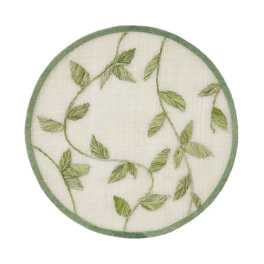Straw Leaf Placemat - Set of 4