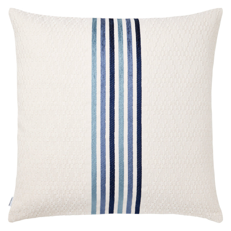 Mar Blue Stripe Pillow