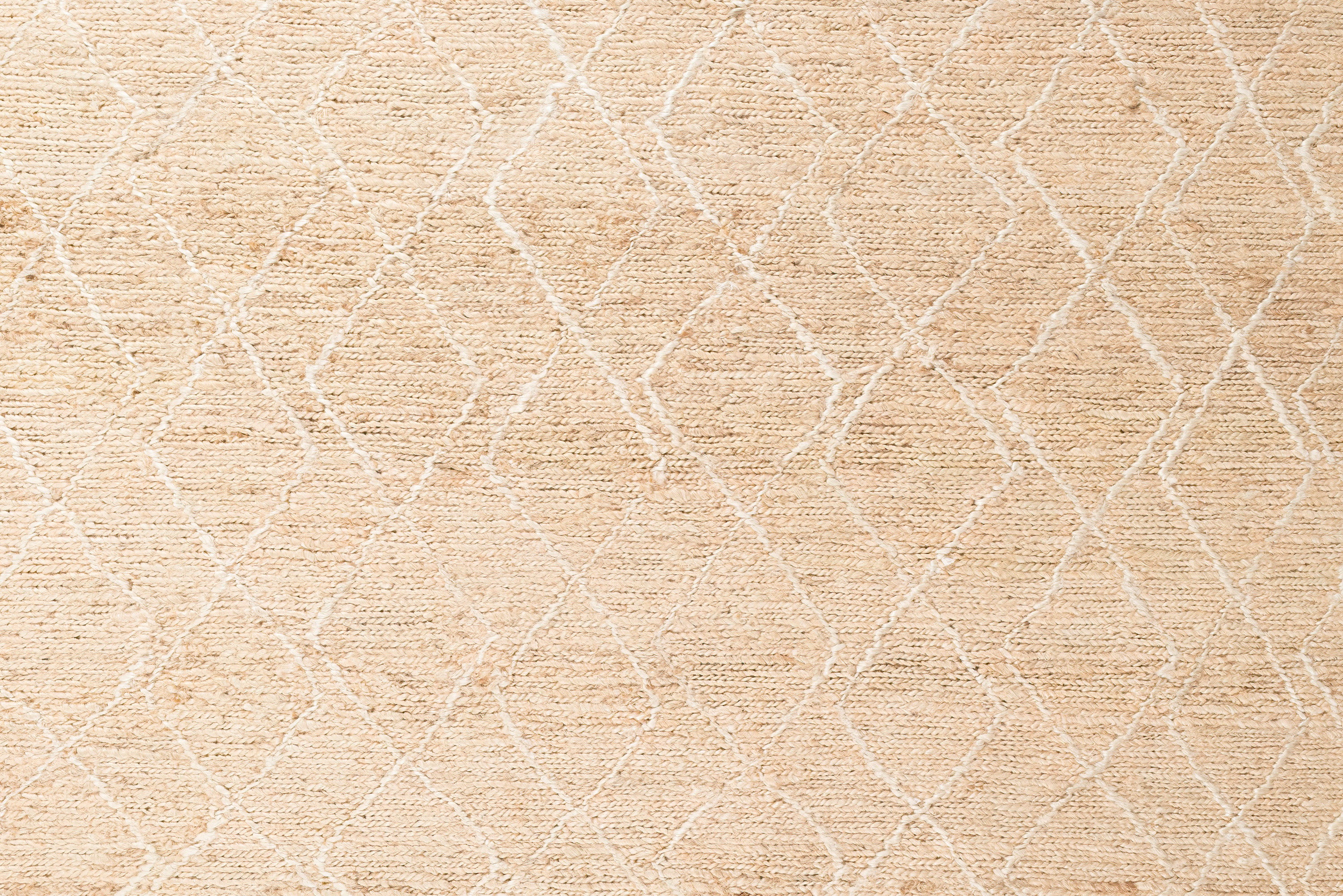 Diamond Jute Braided Rug