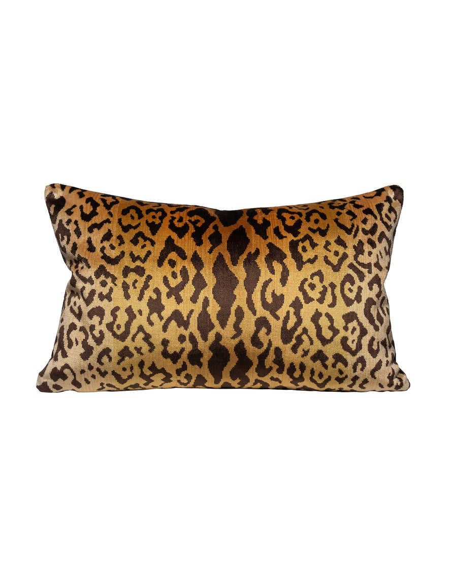 Leopardo Silk Lumbar Pillow